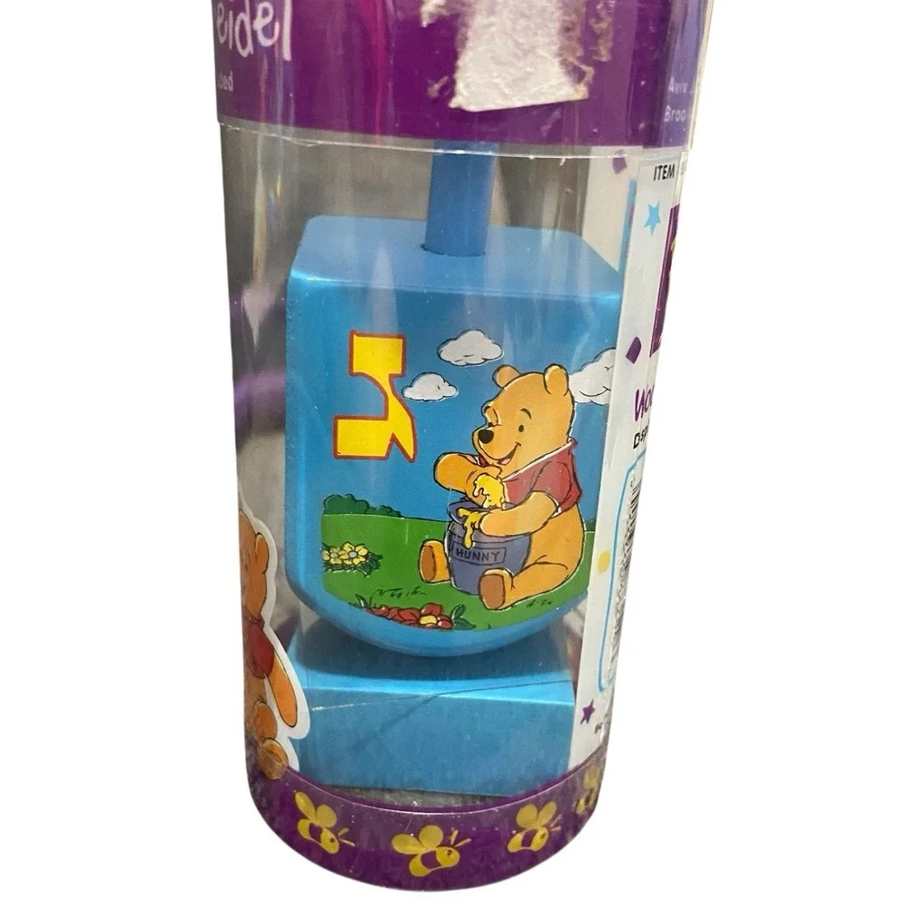 Disney Winnie The Pooh Wooden‎ Hanukkah Dreidel Chanukah New